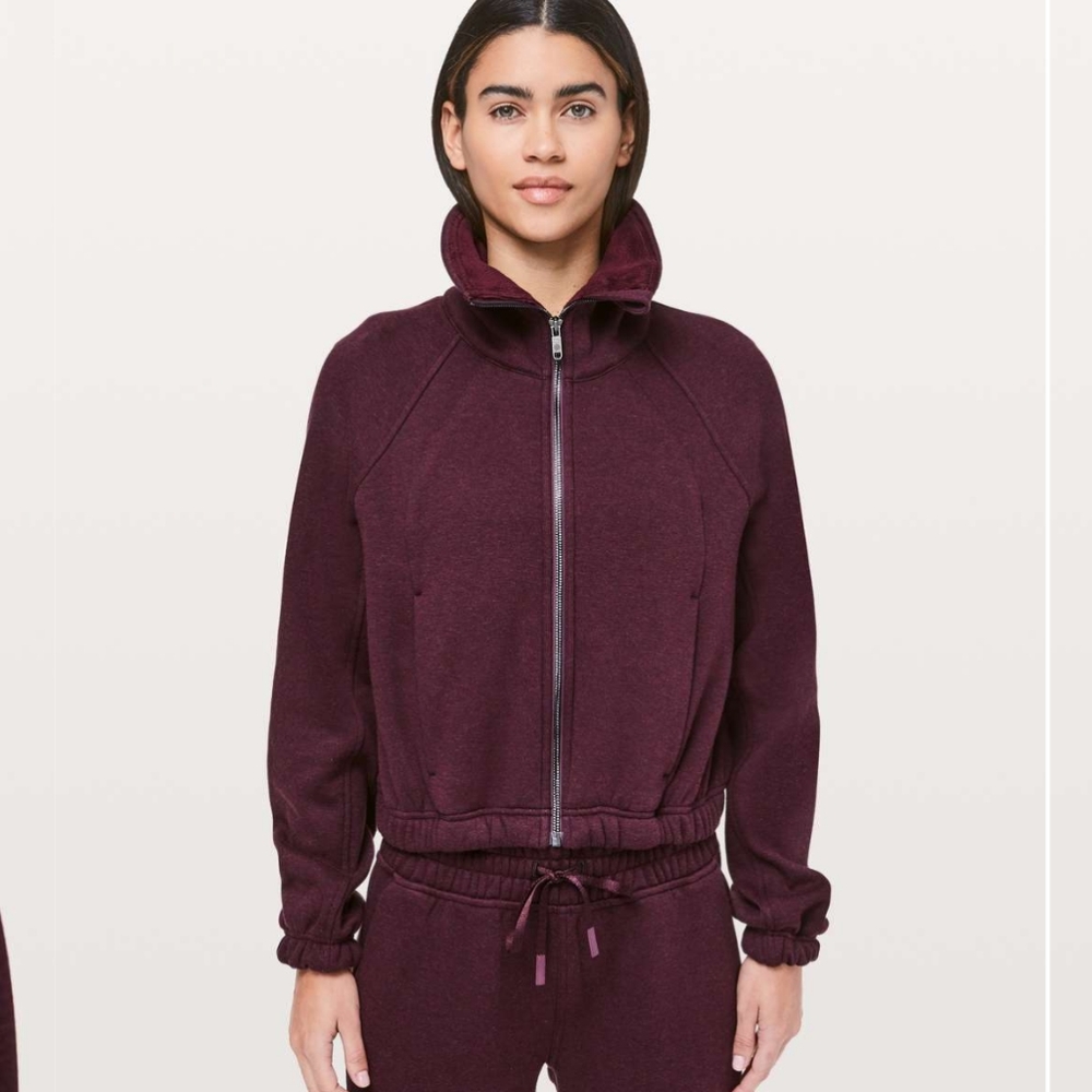 EUC lululemon Plush Times Zip Jacket